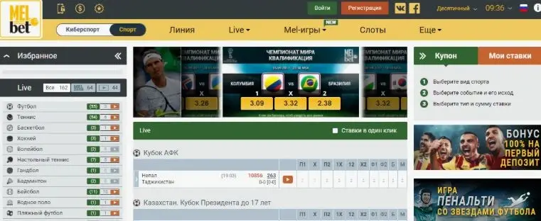 Melbet betting predictions